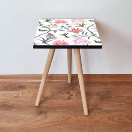 Hanah Home Mesa Auxiliar Shp211 Rosa